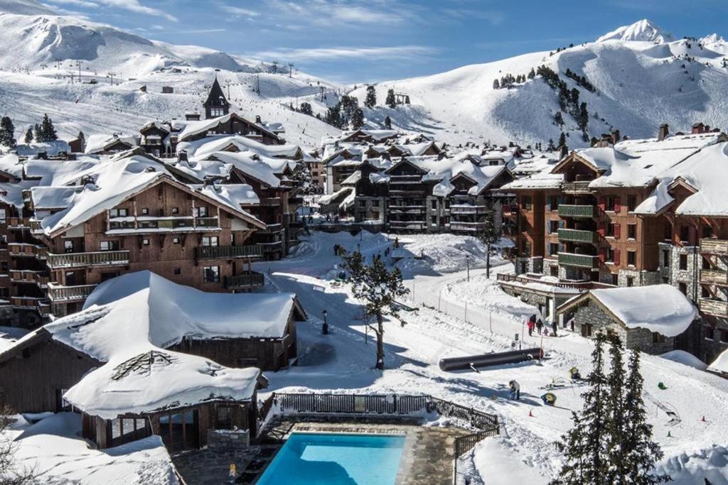 Spacious Ski-In Ski-Out Apartment 4-6 Pax, 161 Sources De Marie Arc 1950 Les Arcs  外观 照片