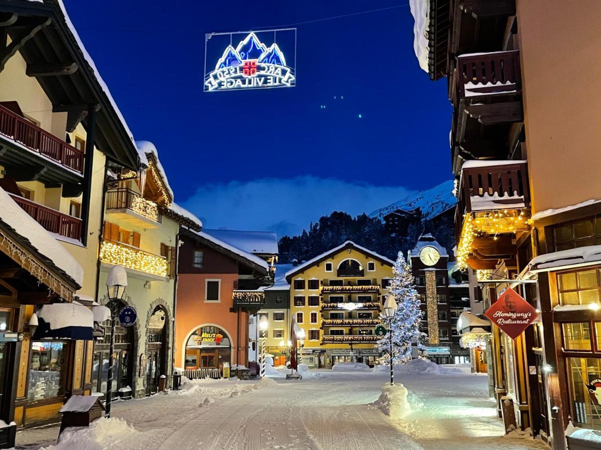 Spacious Ski-In Ski-Out Apartment 4-6 Pax, 161 Sources De Marie Arc 1950 Les Arcs  外观 照片