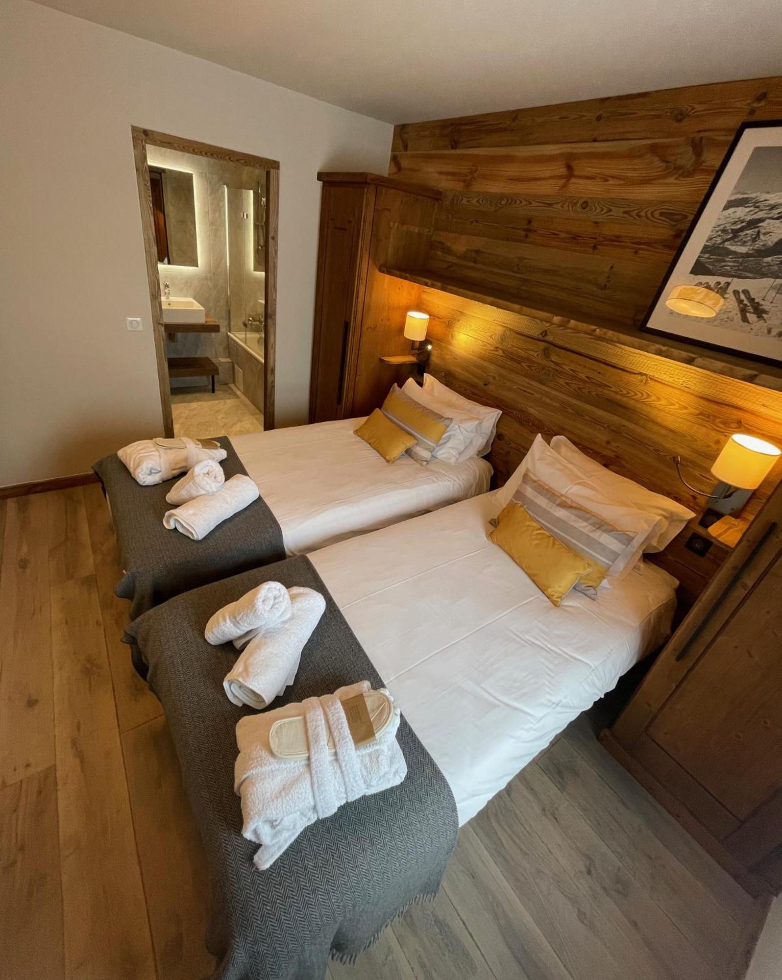 Spacious Ski-In Ski-Out Apartment 4-6 Pax, 161 Sources De Marie Arc 1950 Les Arcs  外观 照片