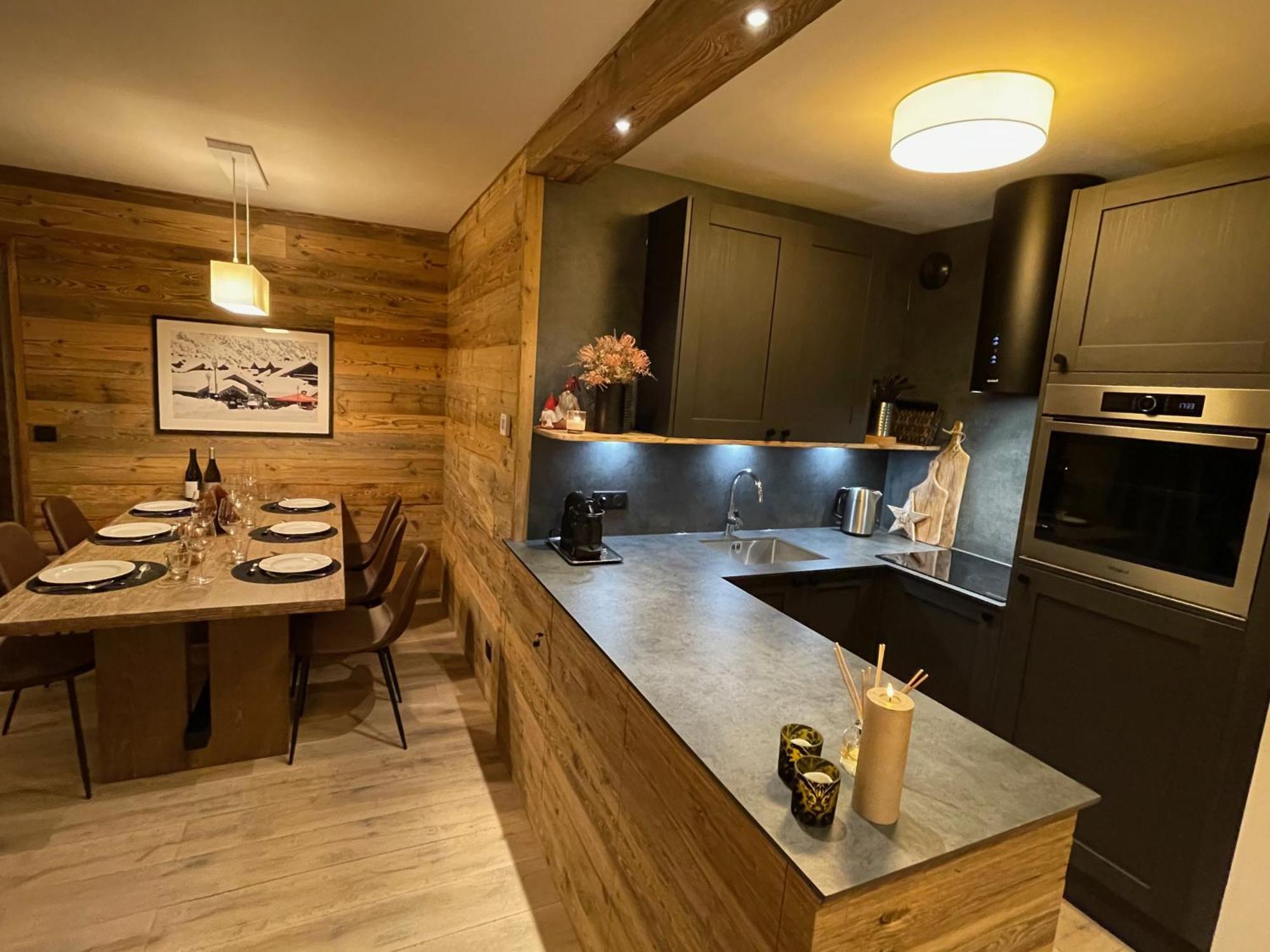 Spacious Ski-In Ski-Out Apartment 4-6 Pax, 161 Sources De Marie Arc 1950 Les Arcs  外观 照片